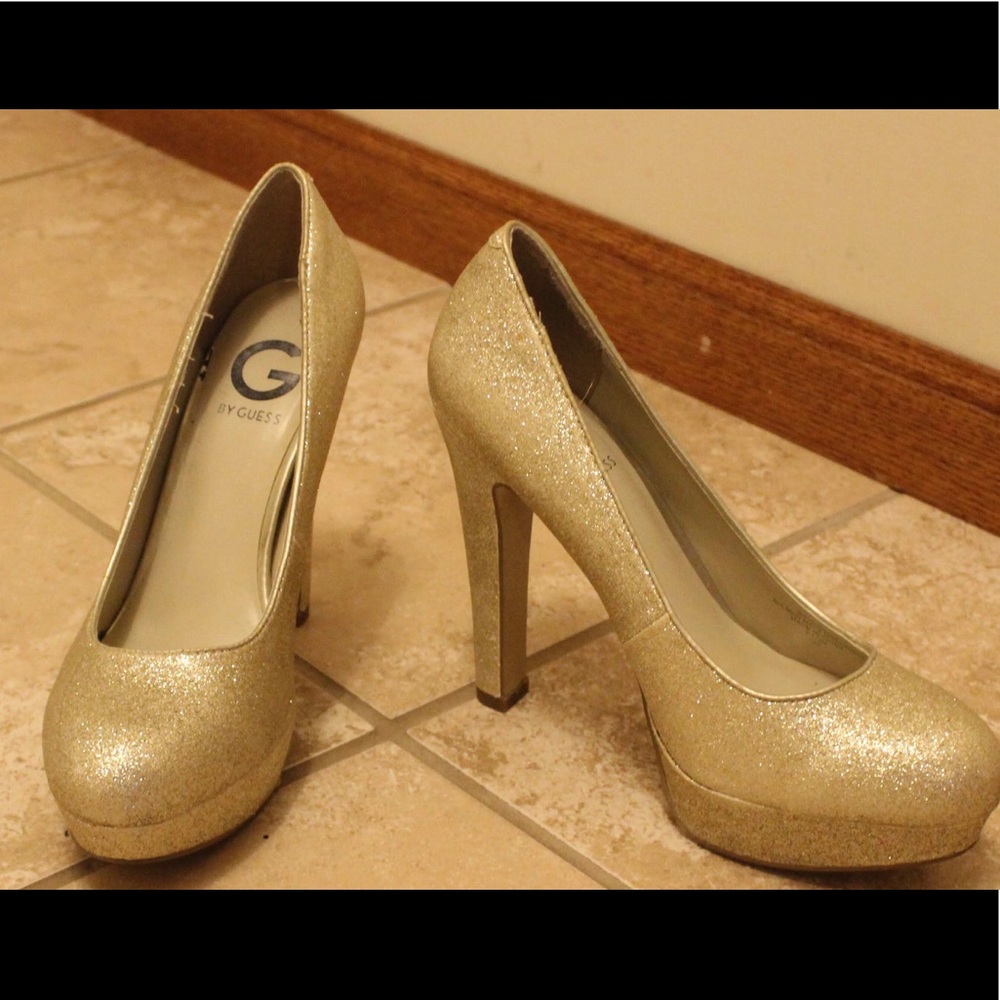 G by Guess Glitter Pumps